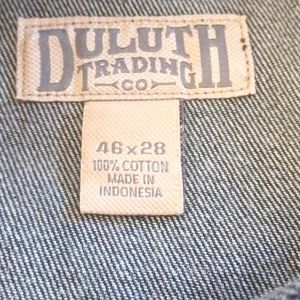 Duluth mens jeans 46x28